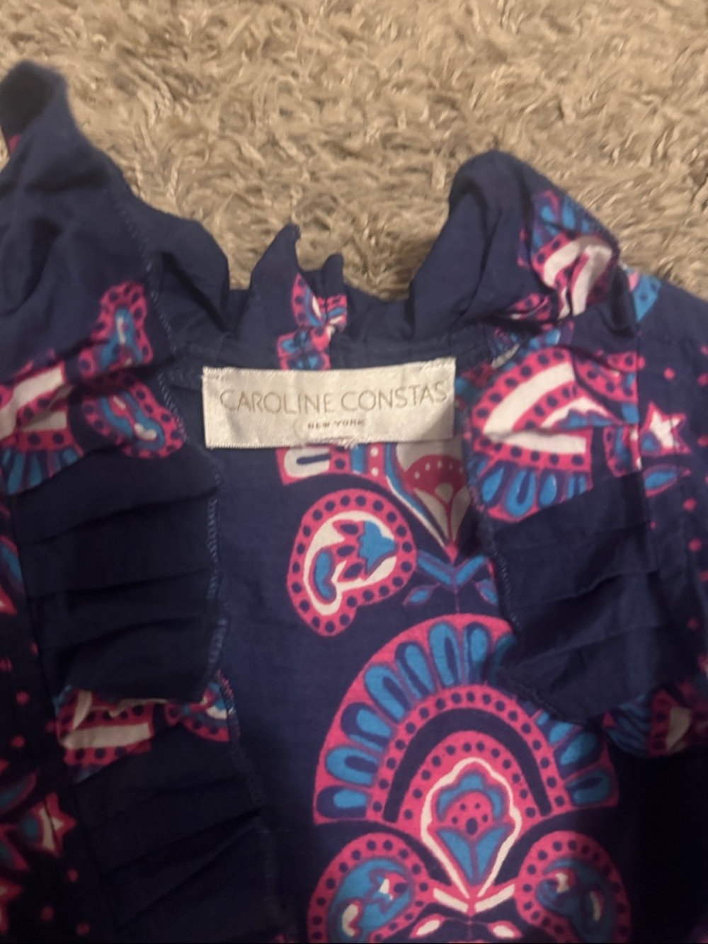 Caroline constas dress size small - Picture 2 of 3